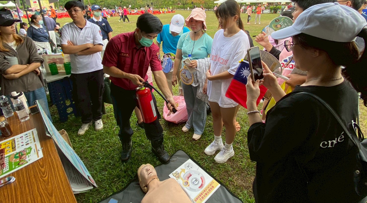 高雄國慶萬人健走 消防隊宣導「防火救命」雙觀念 - https://www.watchmedia01.com