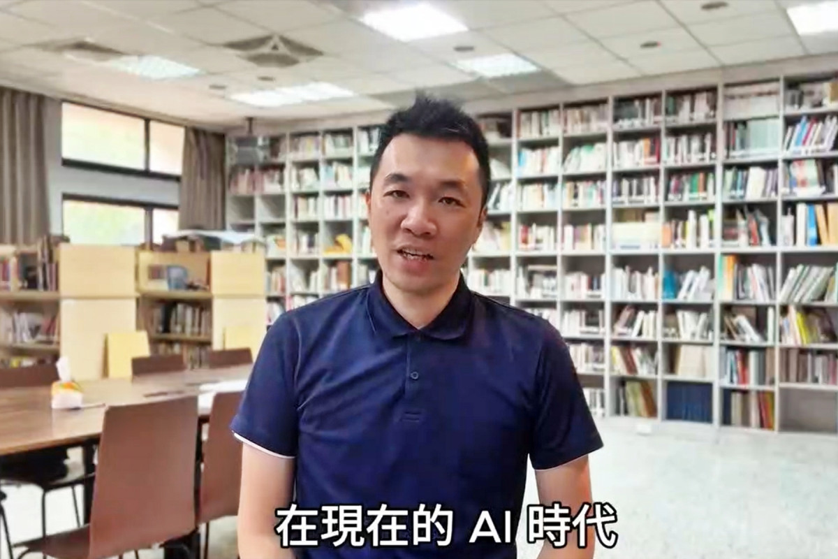 弘光科大文化設計系助理教授何宣霈所設計的「AI 時代的數位影音製作」課程，獲「2025臺灣開放教育優良課程獎」優選。（弘光科大提供）