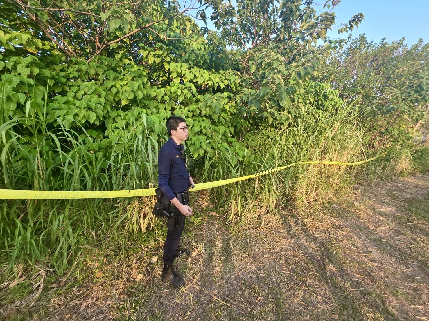 新北市板橋區新月橋下河濱公園,昨(12)日下午15時許傳出死亡案件。