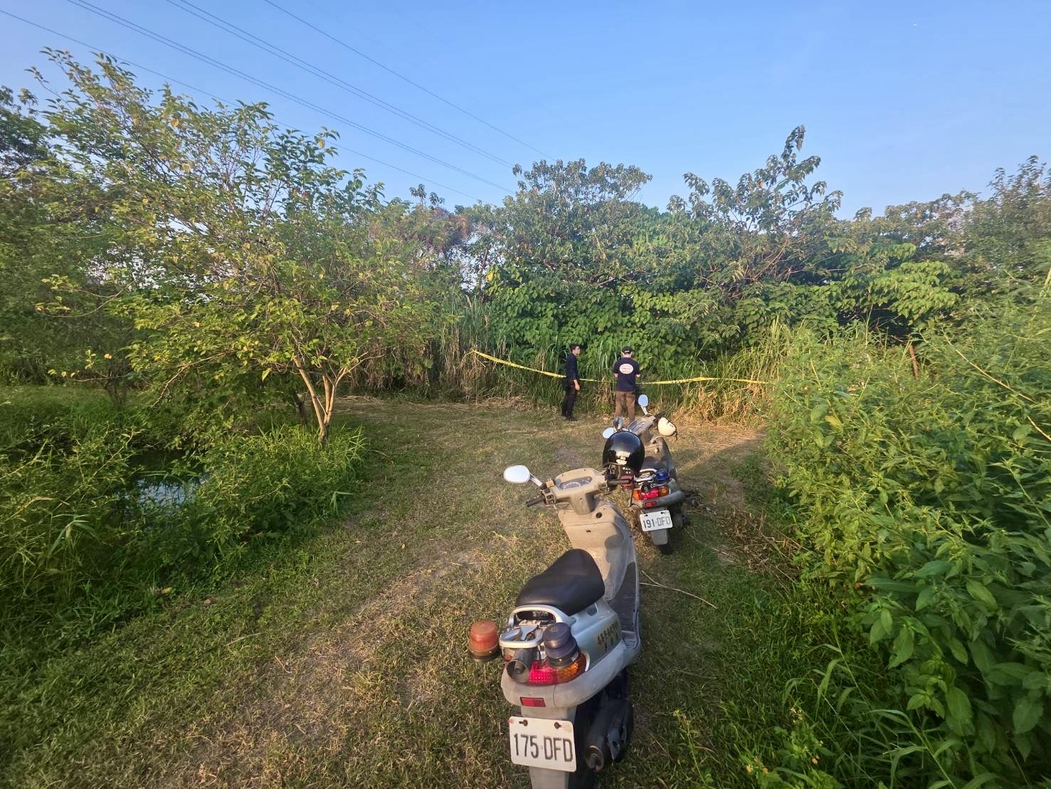 新北市板橋區新月橋下河濱公園,昨(12)日下午15時許傳出死亡案件。