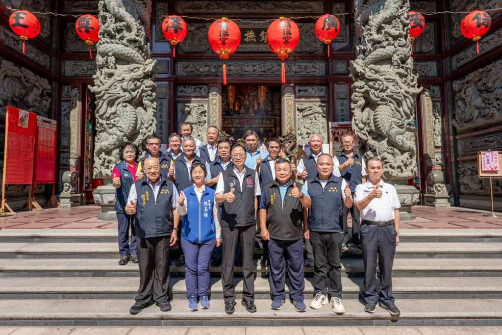 ▲鎮撫宮保安廣澤尊王得道千秋慶典合影。