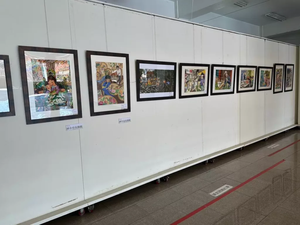 梅嶺獎全國學生美術比賽獲獎作品巡迴展