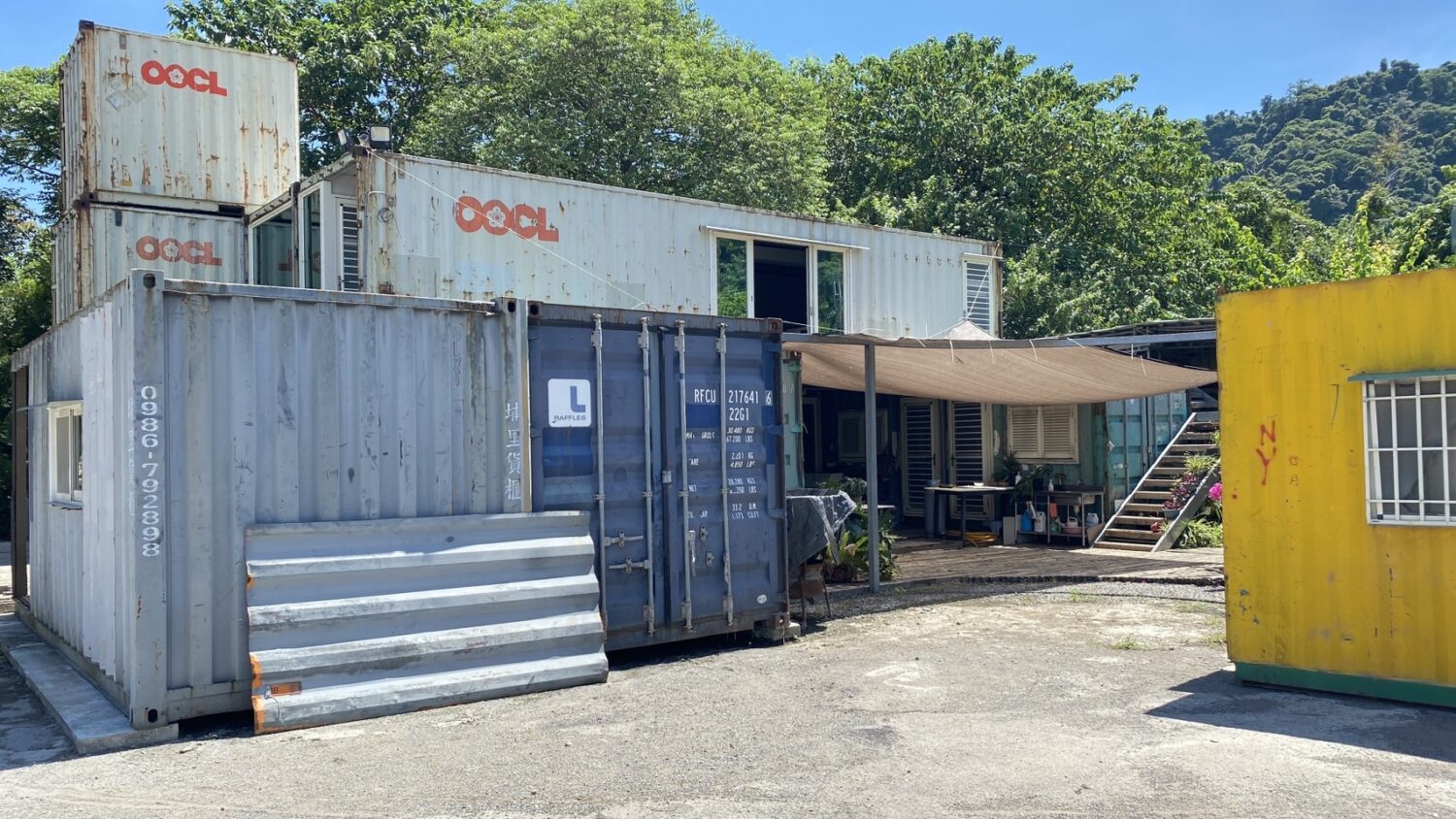 違建鐵皮屋暗藏賭場依法拆除(圖/記者戴昱弘)