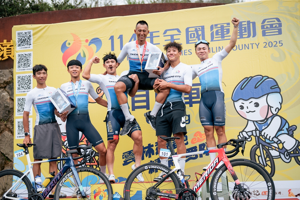 馮俊凱爬坡發威 全運會個人公路賽單飛進站封王