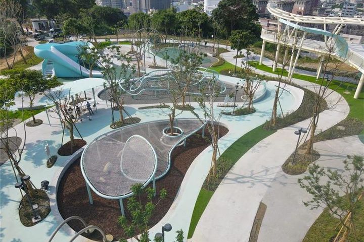 點亮設計展新焦點 八卦山天空遊戲場試營運