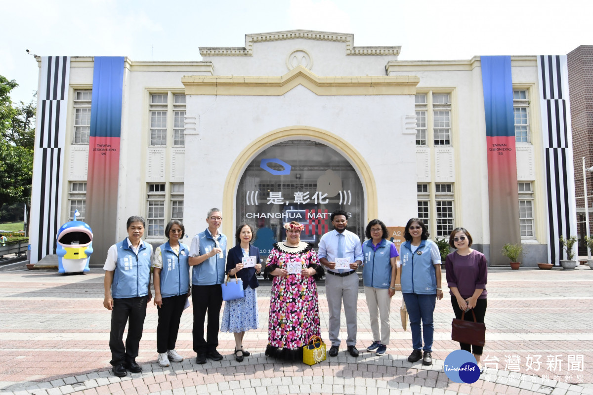 馬紹爾群島大使到訪彰化,王惠美縣長熱情接待,攜手推動教育、文化與永續合作。圖/記者鄧富珍攝