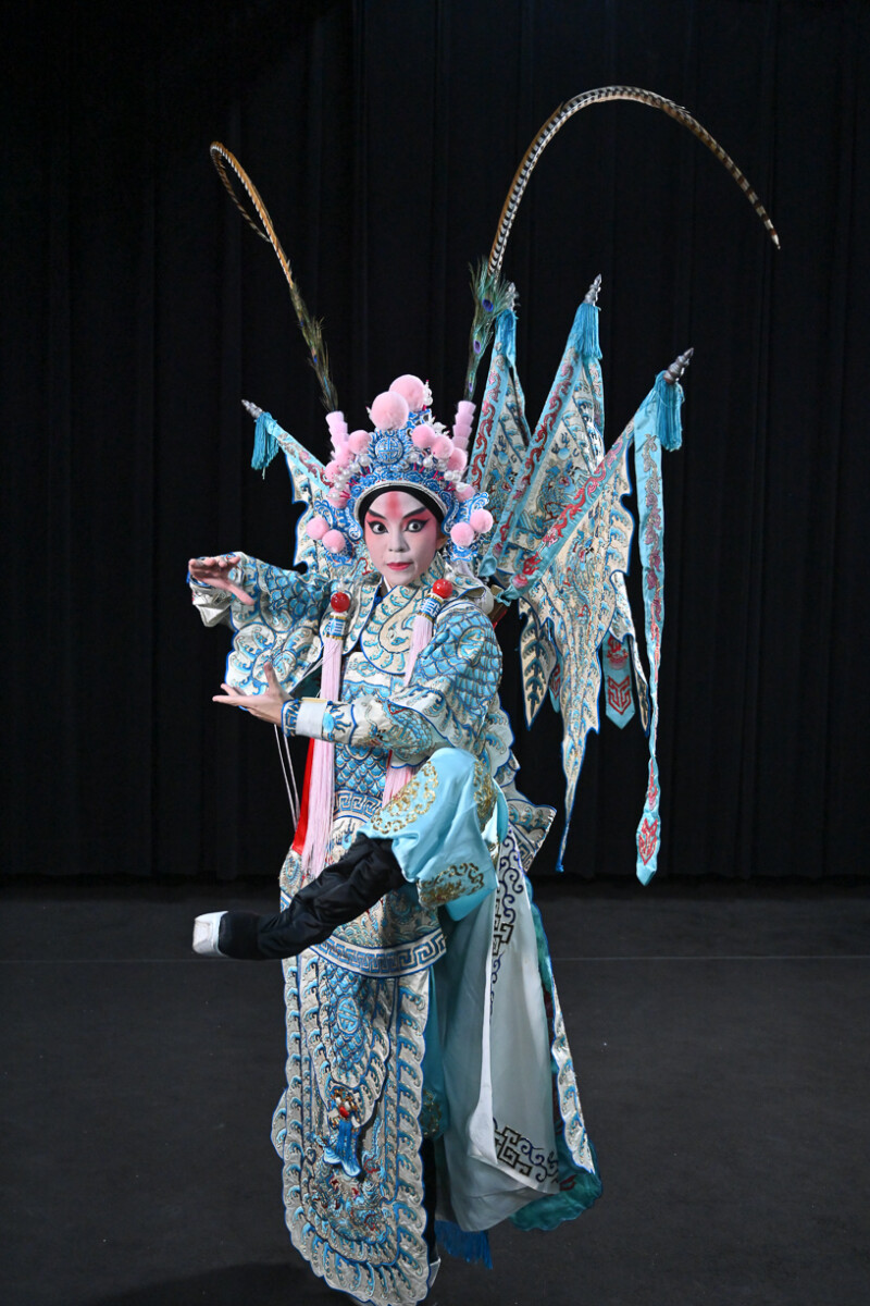 ▲臺灣豫劇團今年11月至12月推出四場「飆戲」演出，在左營豫劇團團內，火熱上演。（圖/臺灣豫劇團提供）