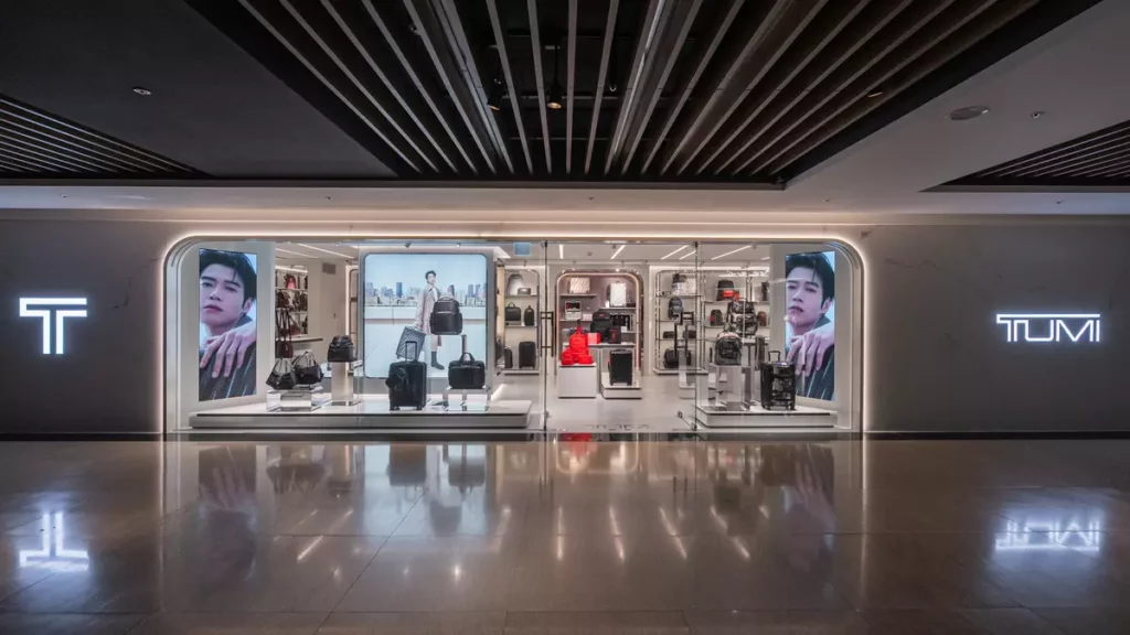 TUMI 高端經典概念店空景照