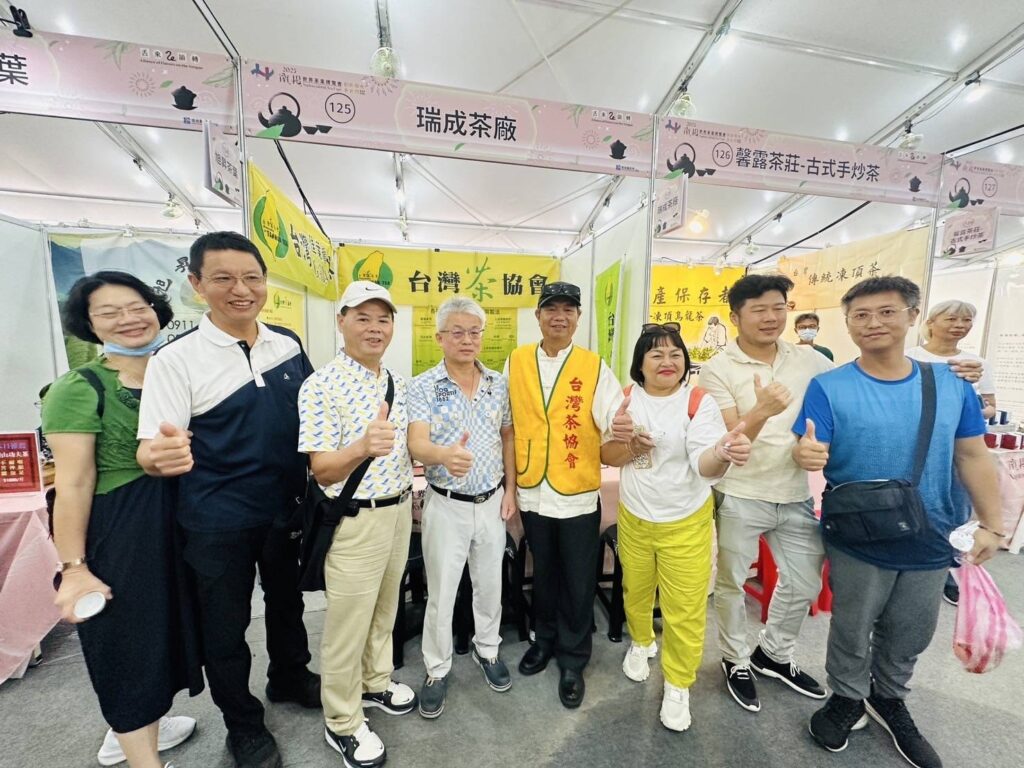 茶香氤氳遇上靜心修煉，台灣茶協會創新展演亮相2025世界茶業博覽會。（圖/記者蔡尚芸翻攝）