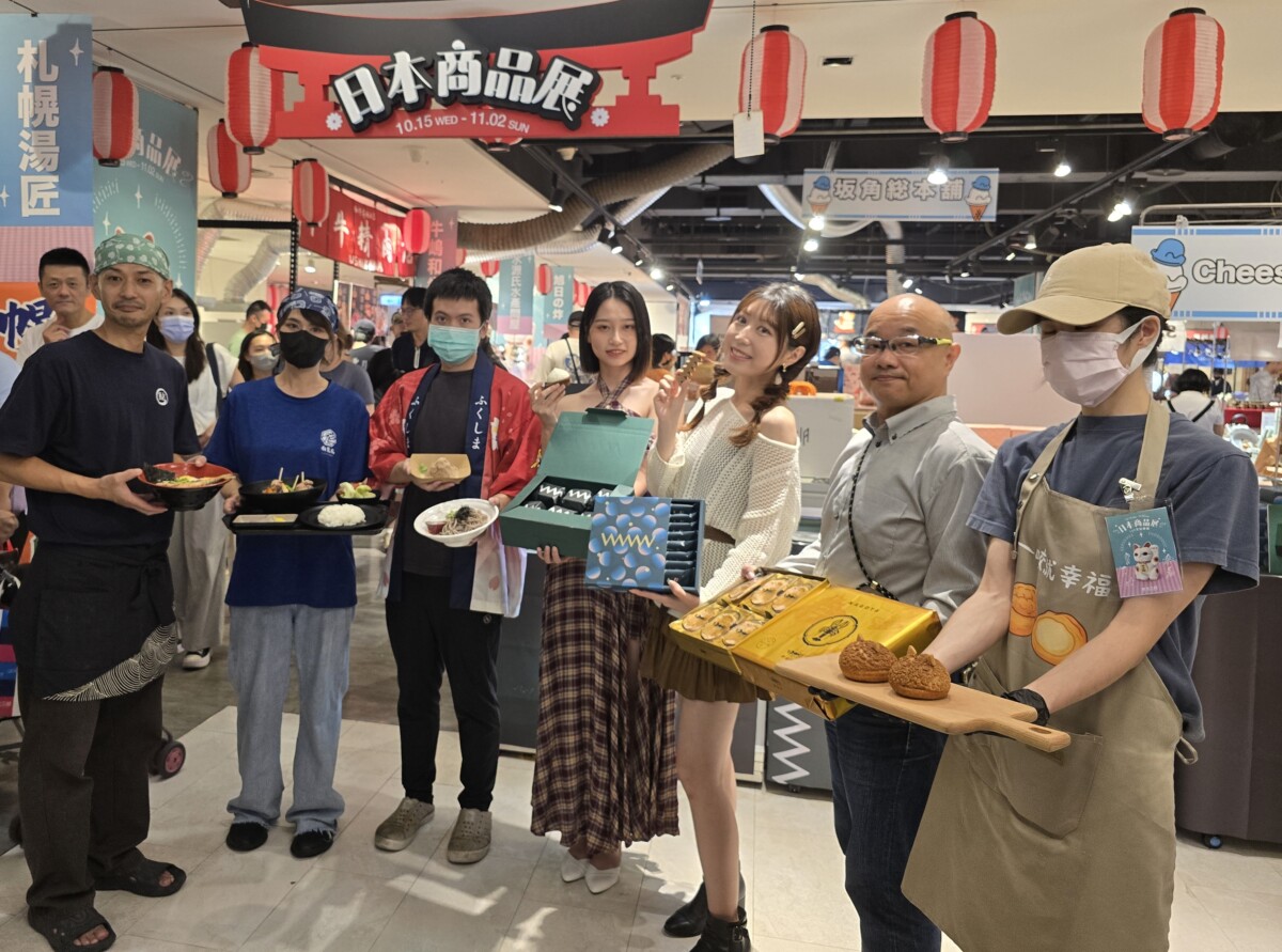 ▲集結58家日本人氣名店、18家初登場，更首度推出5大潮流動漫IP限定展區。（記者廖美雅拍攝）