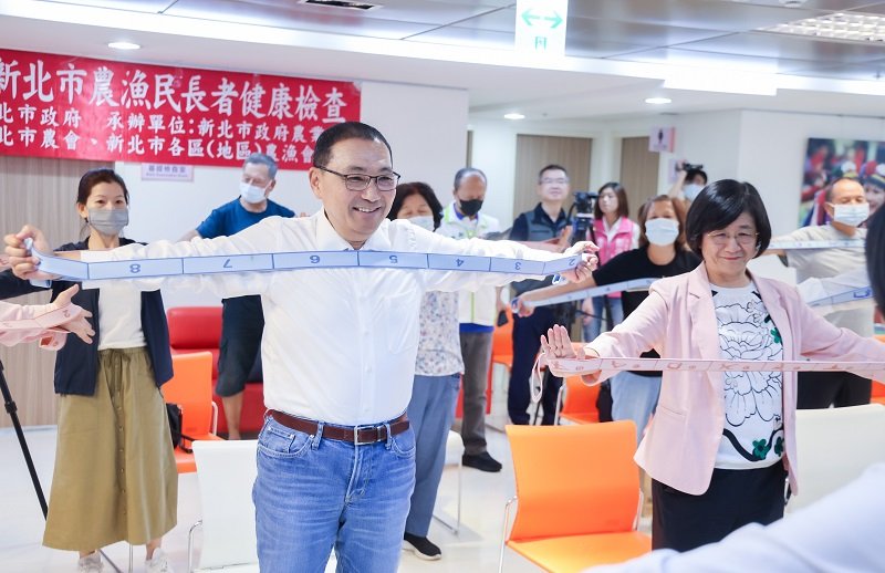 新北首推雙保PLUS健檢福利政策 侯友宜:守護農漁民健康
