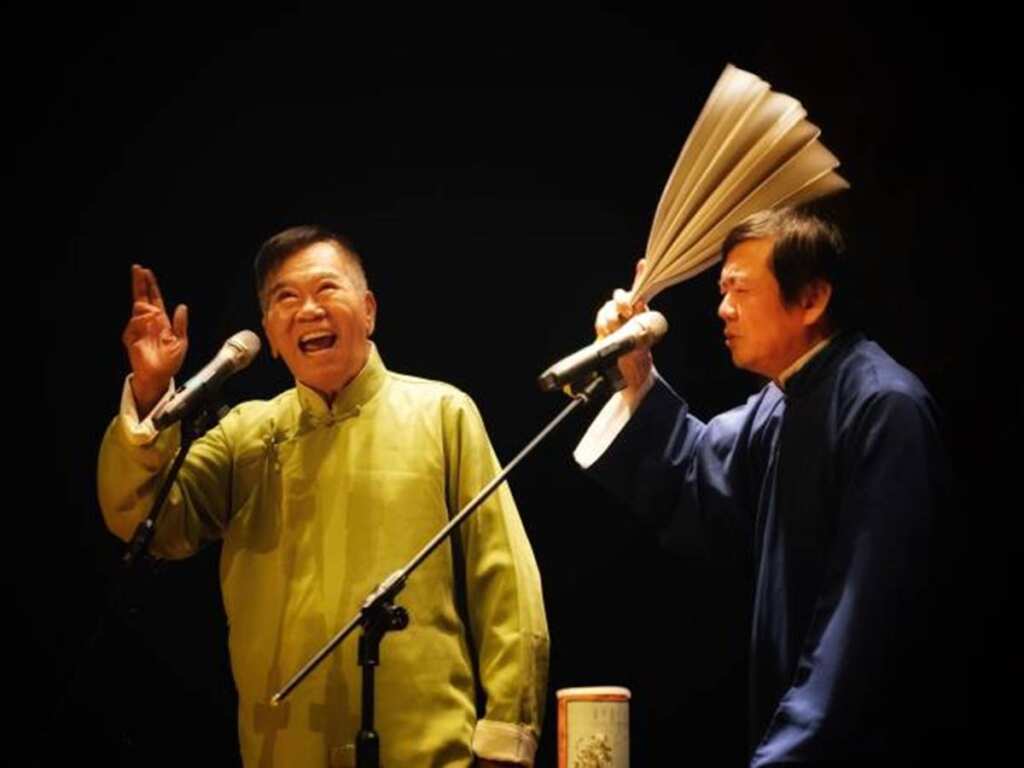 ▲漢霖民俗說唱藝術團演出照片。