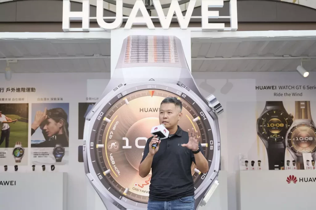 華為技術台灣總代理訊崴技術終端業務部產品經理林孝穎