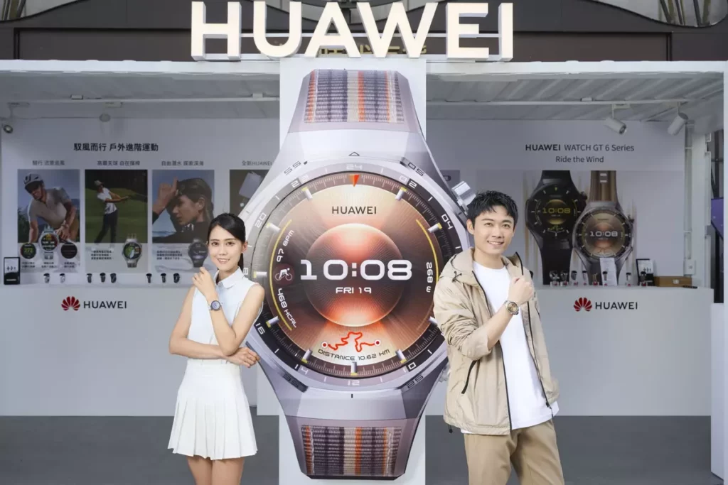 HUAWEI WATCH GT 6 Pro 以俐落金屬線條勾勒科技機能之美