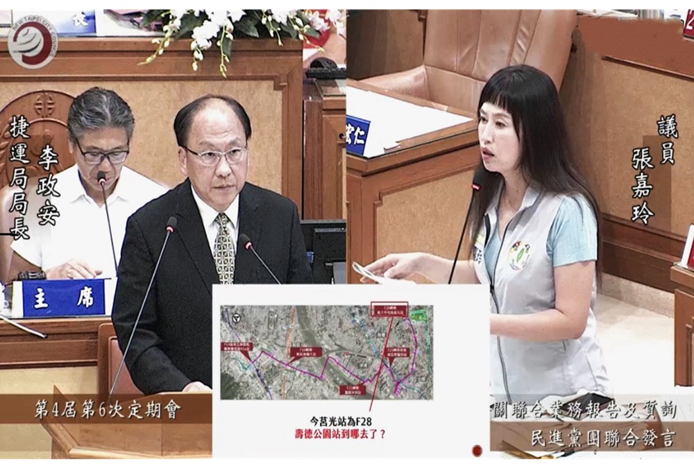「壽德公園站」消失? 張嘉玲促捷運局標示要更清楚 230 248251016a06