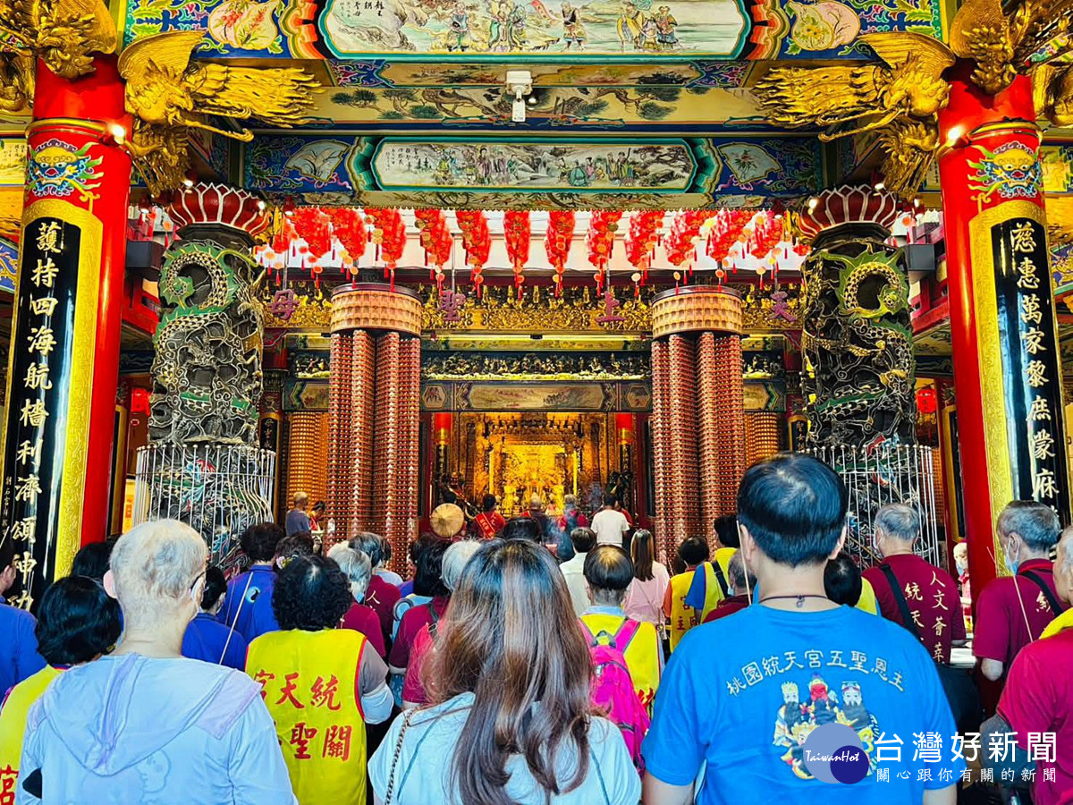 桃園慈護宮媽祖,民眾都尊稱為其為「桃園媽」,長期庇佑地方百姓