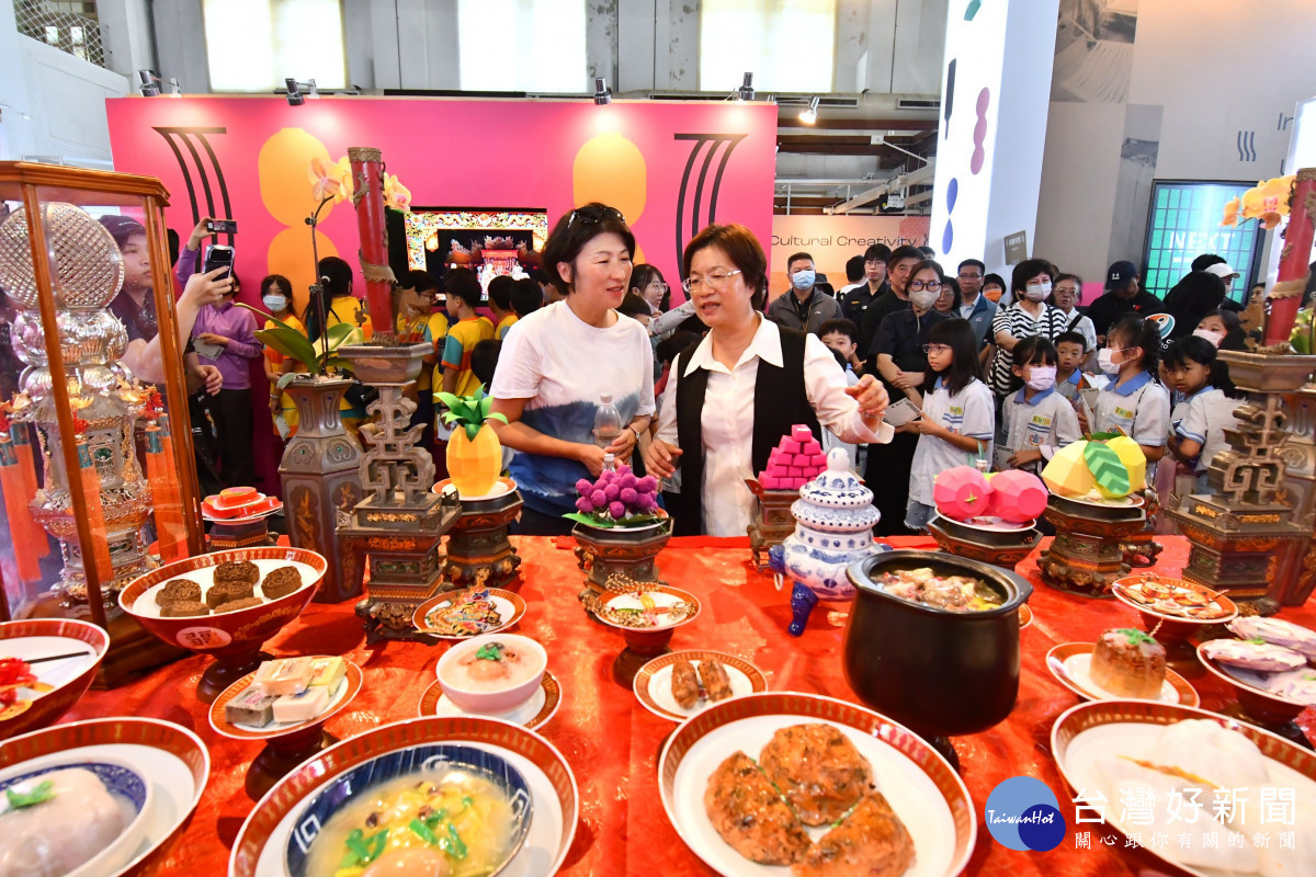 台東縣長饒慶鈴參訪2025台灣設計展,看見彰化無限可能。圖/記者鄧富珍翻攝