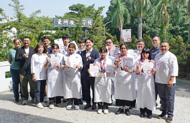 亞洲餐旅勇奪 2025 TIFBC國際餐飲藝術挑戰賽多獎項