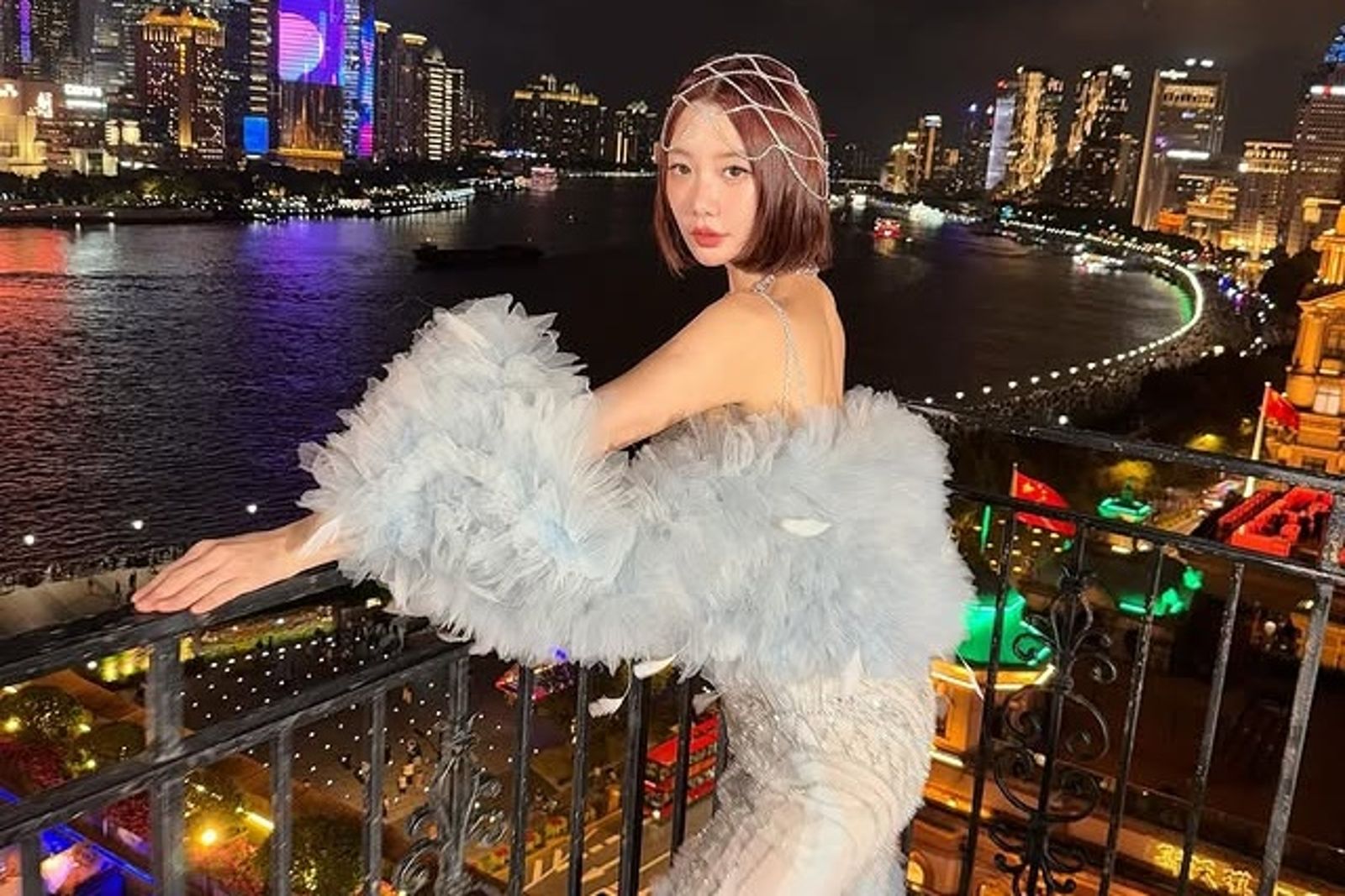 有「亞洲第一美」稱號的克拉拉宣布離婚。(圖/翻攝克拉拉IG)