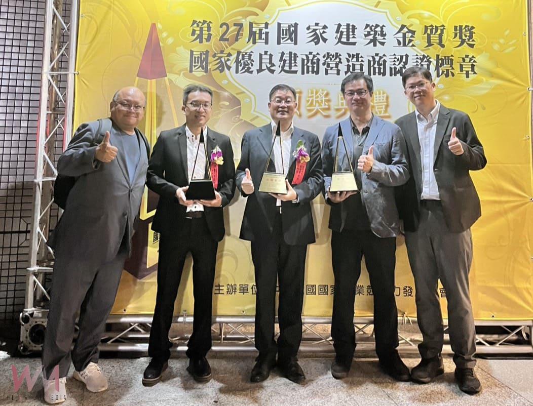 台中市水利局雙案獲國家建築金質獎　「軟埤仔溪工程」奪全國首獎