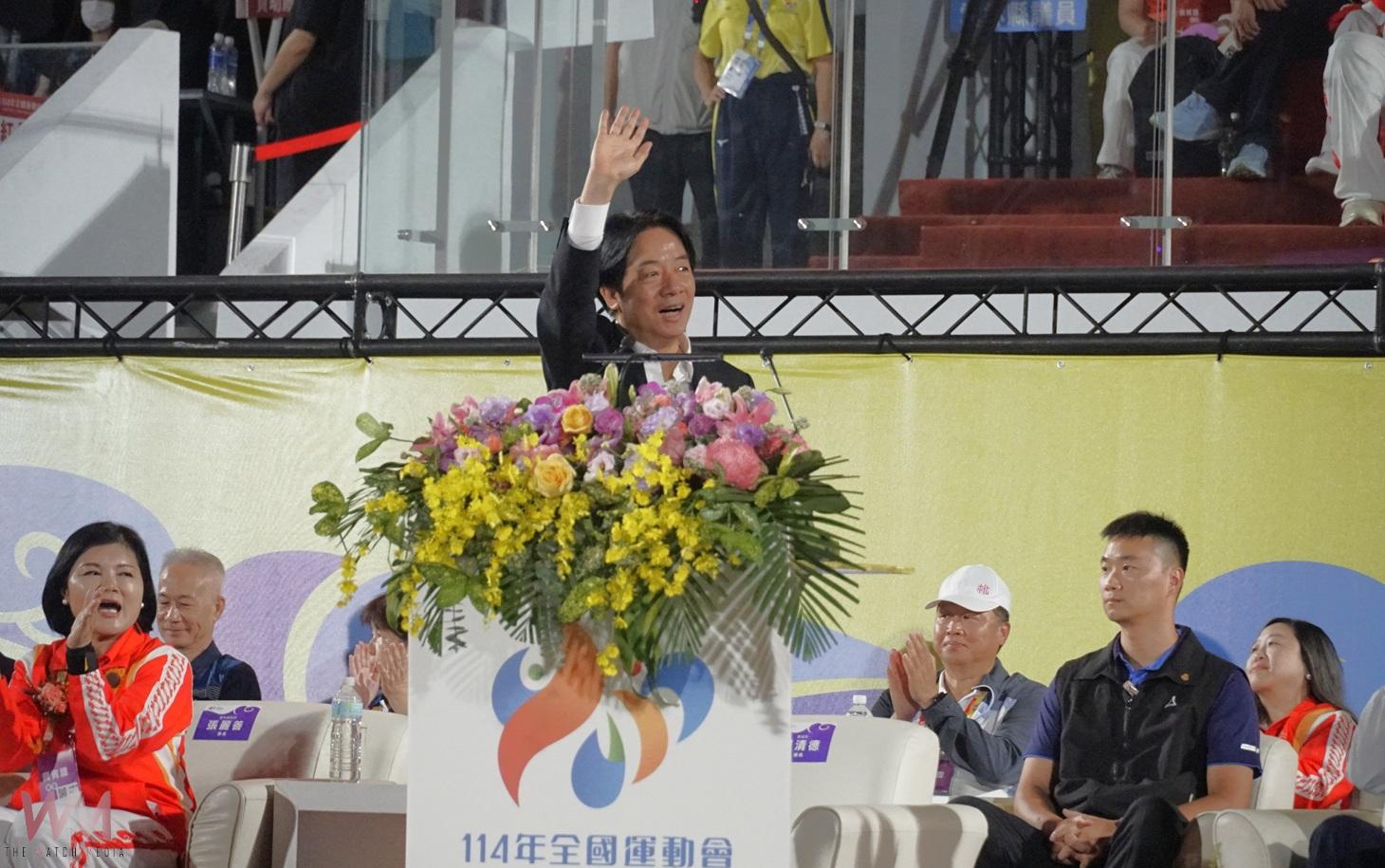 全運會開幕盛典雲林點燃聖火 賴清德卓榮泰齊為選手打氣 - https://www.watchmedia01.com