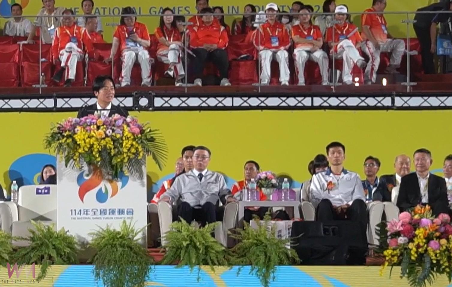 總統賴清德出席全運會開幕 強調運動與教育並進壯大國家 - https://www.watchmedia01.com