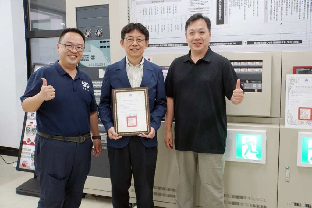 ▲大葉大學方文昌校長(中)表示,學校積極協助社會打造防災韌性。(圖/記者林明佑翻攝)