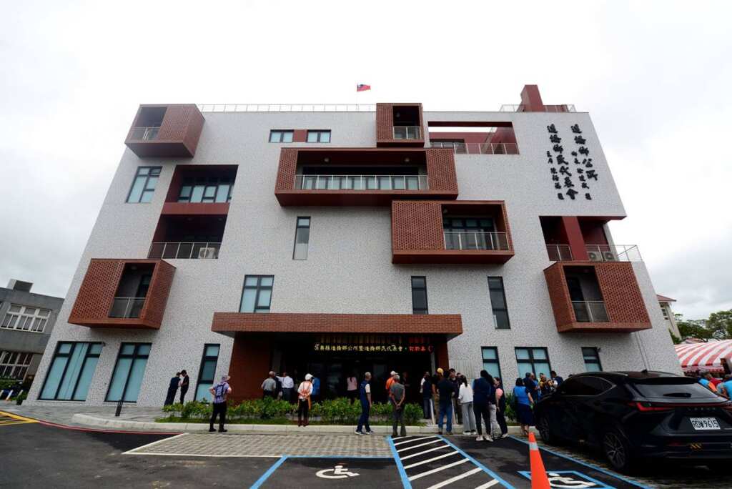 ▲造橋鄉公所及鄉民代表會新建聯合行政大樓。