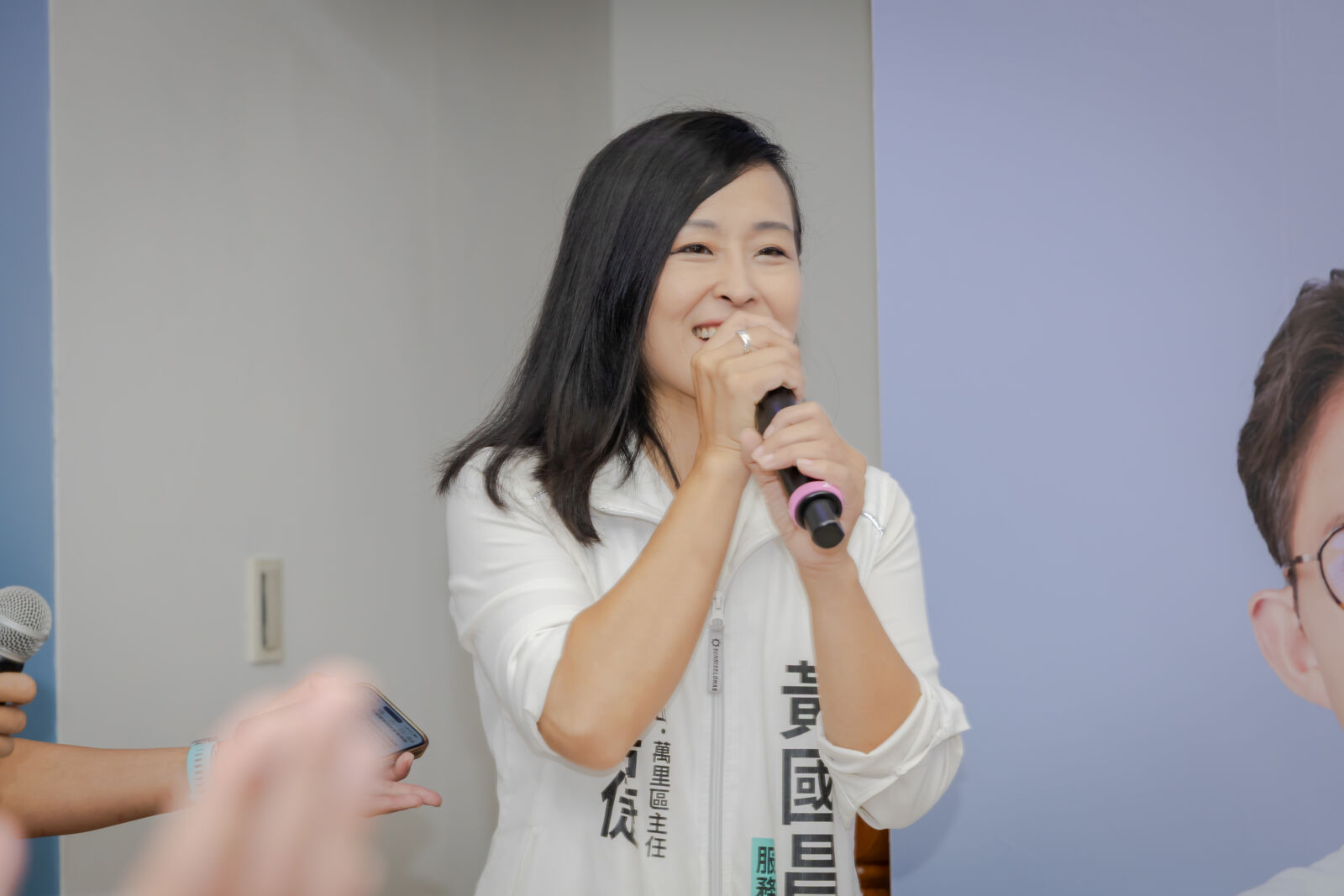 黃國昌重返汐止設服務處 指一張「照片」見陳語倢踏實熱誠 214 黃國昌重返汐止設服務處 指一張「照片」見陳語倢踏實熱誠 213