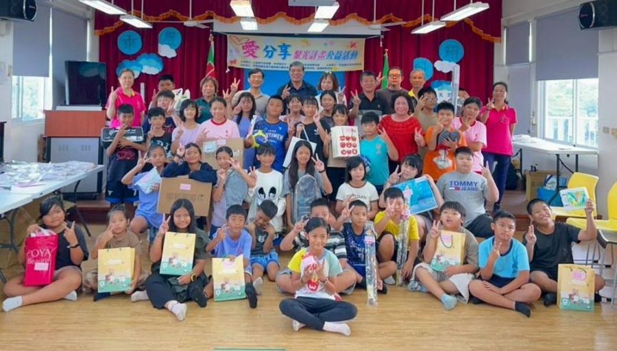 「愛.分享」聚光圓夢計畫在泰山國小登場 孩子心願溫馨實現