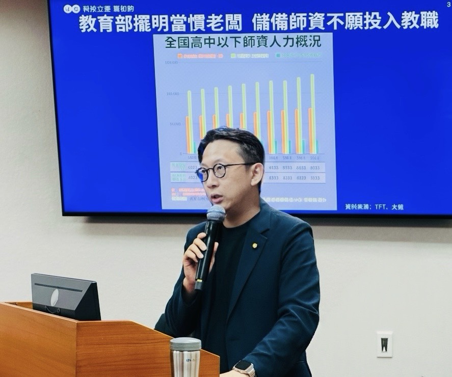 1. 孔夫子變「孔功德」?葛如鈞籲教育部給教師和年輕人一個機會。(圖/葛如鈞國會辦公室)