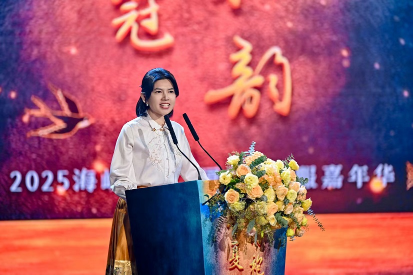 ▲國台辦發言人朱鳳蓮親臨參加並致詞。