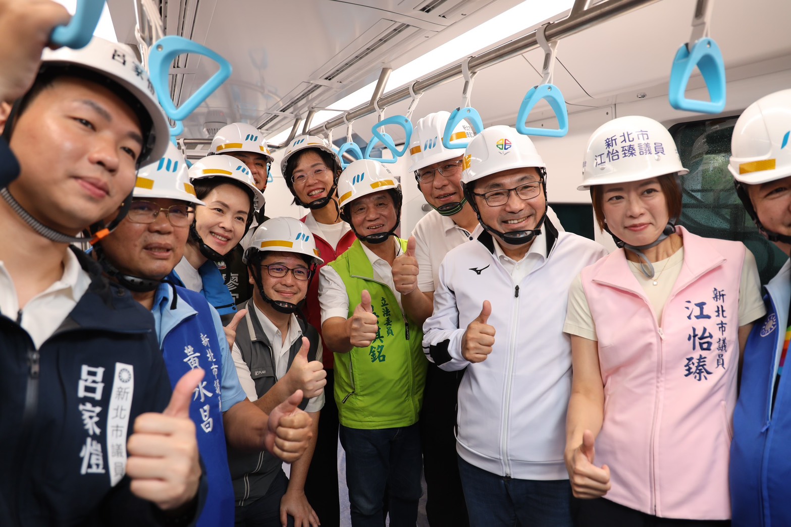 侯友宜視察三鶯線全線動態測試拚年底完工　通勤北市快20分鐘