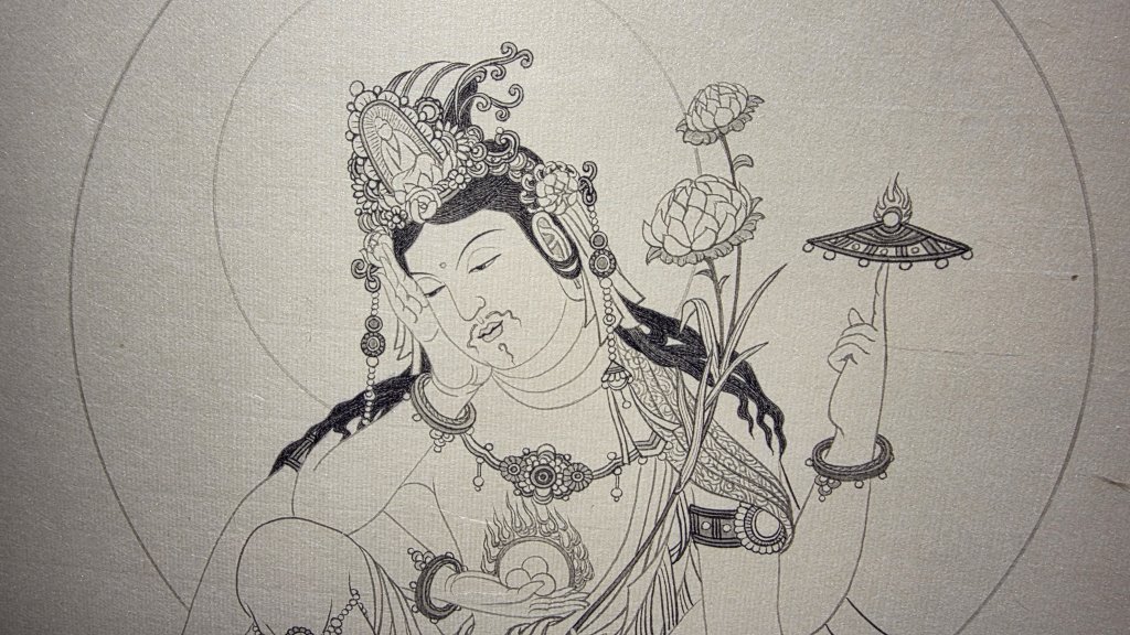 普天精舍圖書館相隔十年重啟　白描觀音特展同登場-書香與禪意共融　開啟埔里人心靈閱讀新章