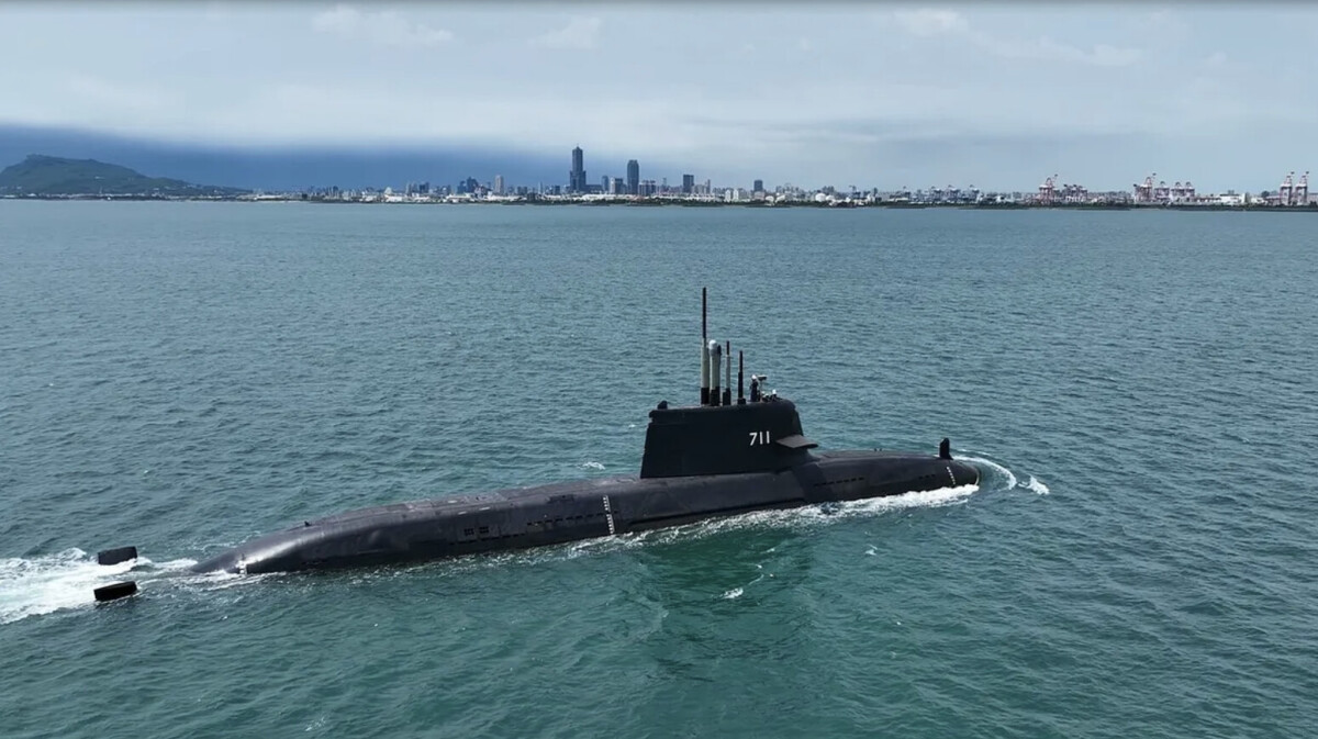 ▲海鯤號到目前為止尚未完成海測,交艦遙遙無期(台船/提供)