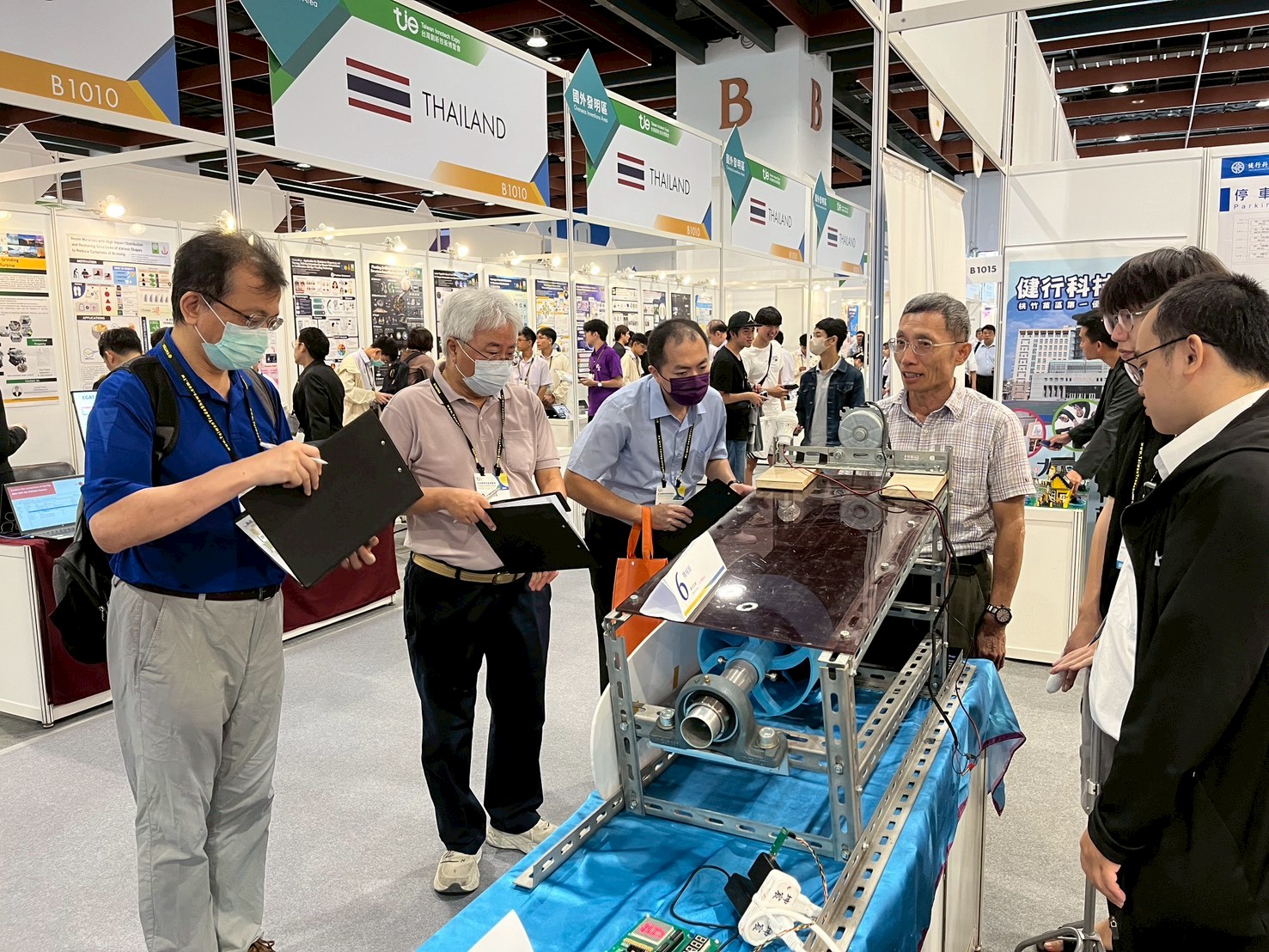 創新研發展現技職教育能量 健行科大奪台灣創新技術博覽會雙殊榮 65645645