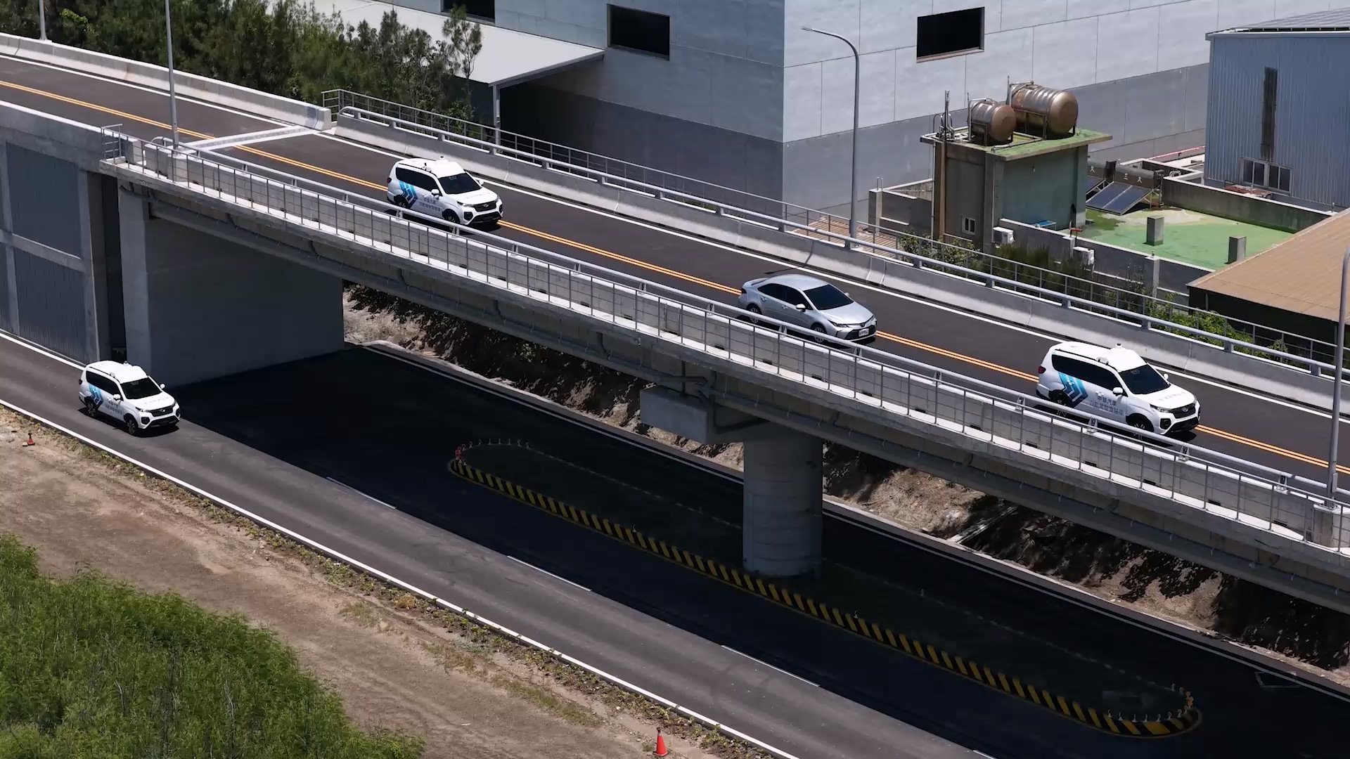 (有影片)/台灣首座國際級智慧自駕測試場啟用 車電產業搶攻國際市場 - https://www.watchmedia01.com