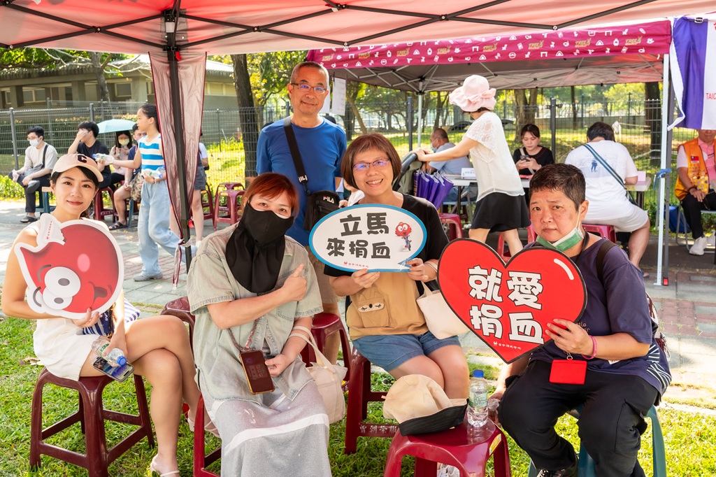 圖 生命之愛志工團捐血活動獲各界熱烈響應 記者王偉翻攝