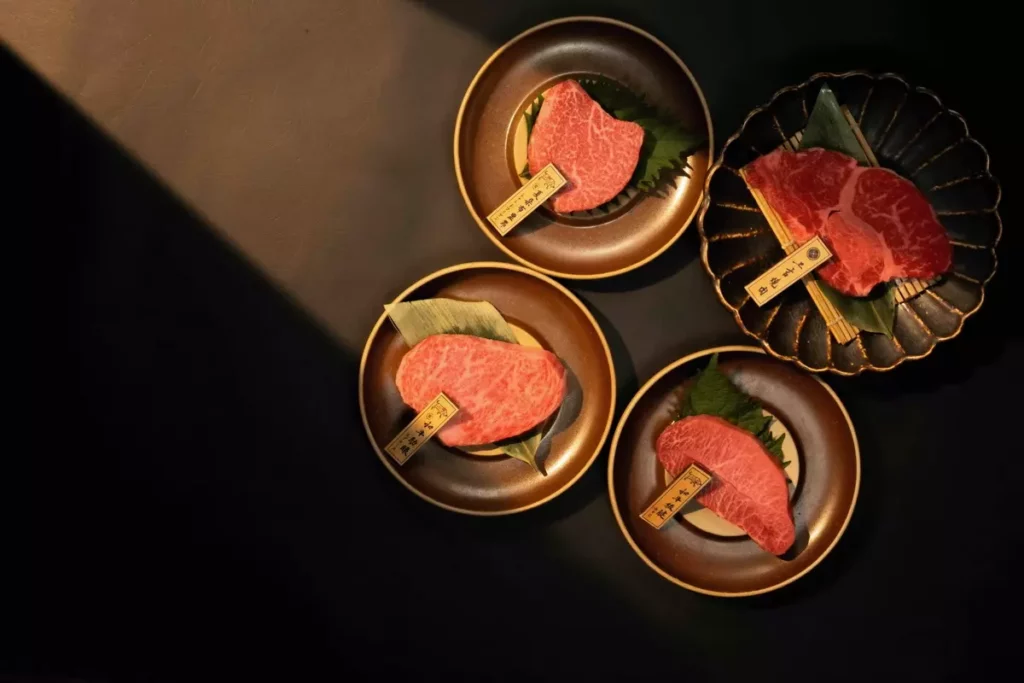 上吉二店限定 四大名牛極致款待。_圖片提供:上吉燒肉