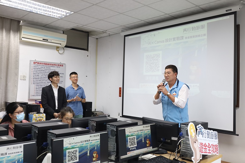 ▲觀光處副處長何桂泉感謝業者參與，並鼓勵業者善用數位工具，打造省時又高效的行銷力。