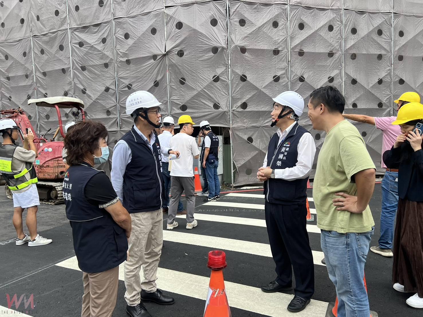 中央市場鷹架倒塌　中市府勒令停工依法開罰18萬元 - https://www.watchmedia01.com
