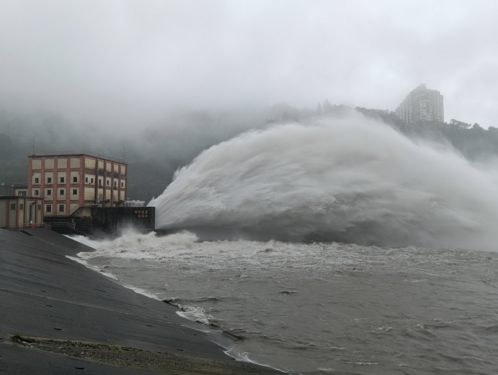 風神颱風帶來豐沛雨量 石門水庫進帳6500萬噸 - https://www.watchmedia01.com