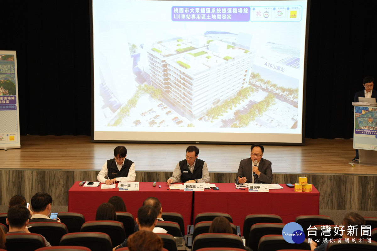 捷運機場線A10站招商說明會圓滿順利, 投資熱度展現市場信心。