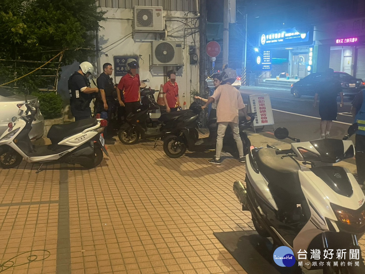 楊梅警聯合環保局執行「靜桃專案」。