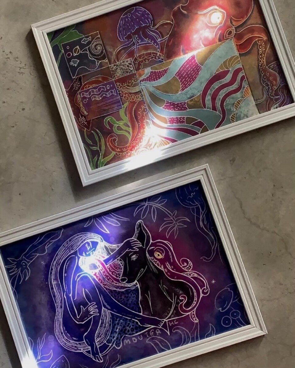 Enzo的畫裡充滿著各地方大自然美景並用畫筆來轉化為一幅幅色彩濃郁的畫作。(影像由Enzo提供)。