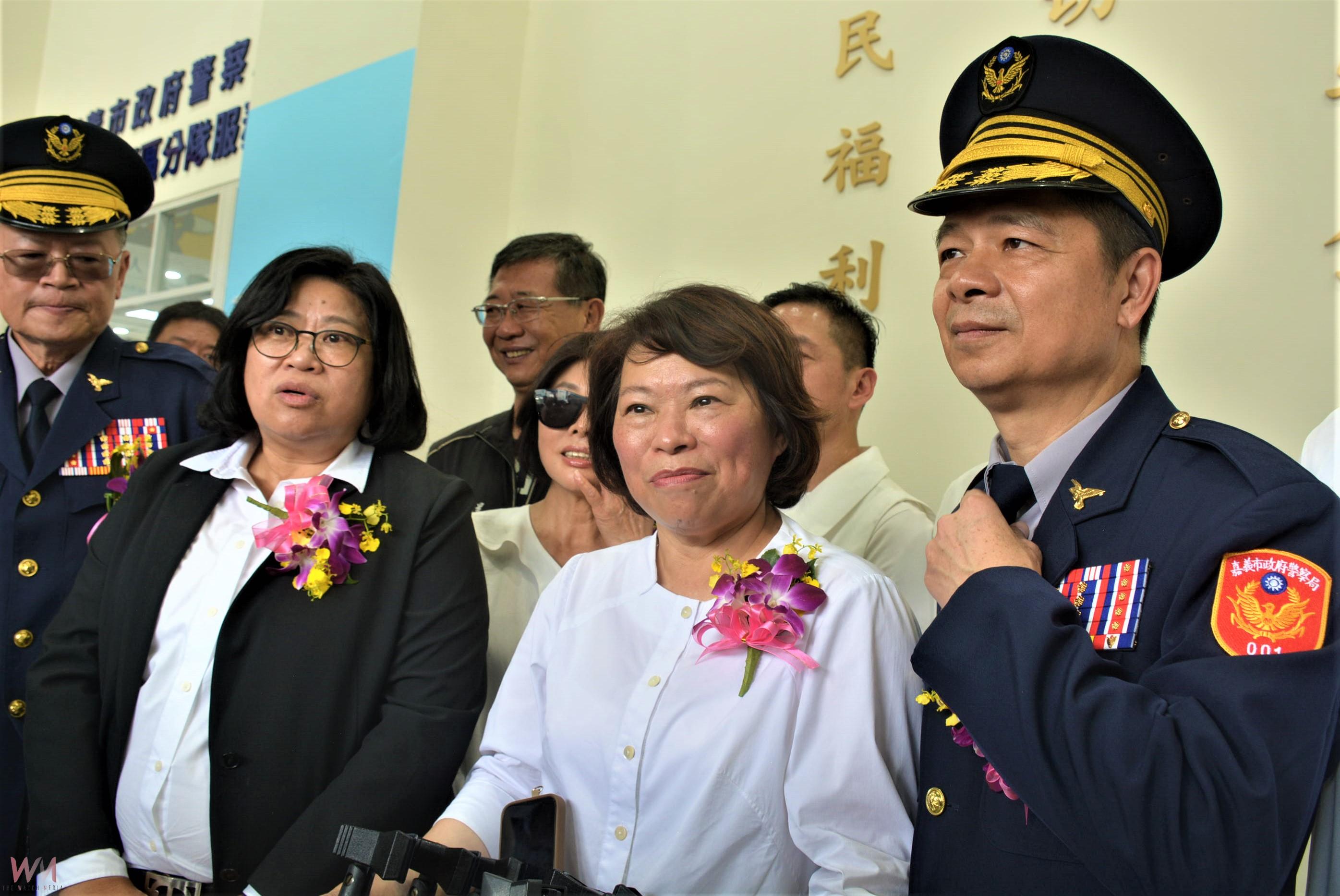 地方治安能量再提升 嘉市警竹園所暨交警西區分隊辦公廳舍落成啟用 - https://www.watchmedia01.com