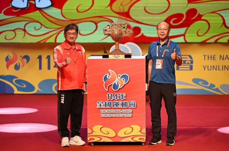 再次榮耀台中！114年全運會奪53金 4項破全國紀錄 四連霸行政院長獎