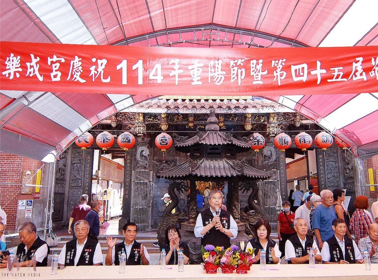 慶祝九九重陽節 台中旱溪樂成宮敬老大會今10/24 溫馨登場 - https://www.watchmedia01.com