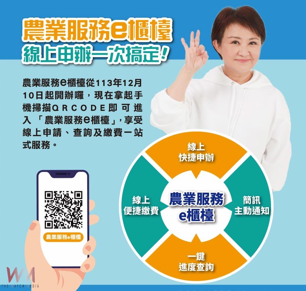 便民新措施 中市府推動「農業服務e櫃檯」34項業務線上輕鬆申辦 - https://www.watchmedia01.com