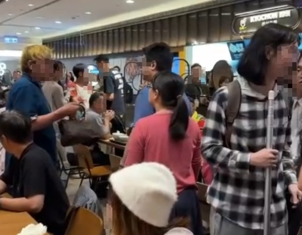 隨機攻擊? 台北101地下街男子遭陌生人持包包k頭